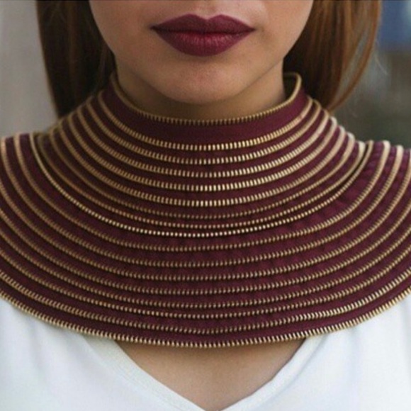 Cult Brand Haus of Blush Zipper Collar - Picture 2 of 7